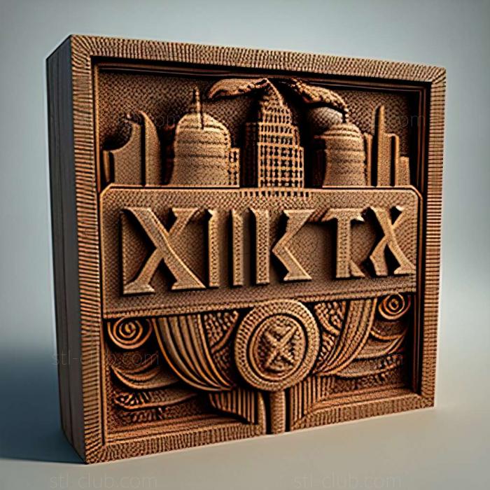 3D модель Канзас-Ситиx Канзас (STL)